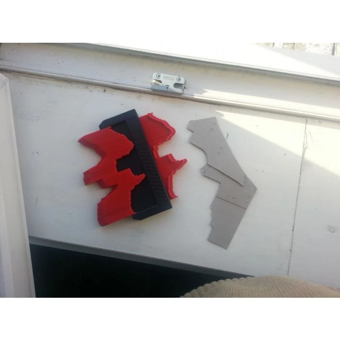 Makita 7Industries Contourmal, Profielmal Kunststof 254mm 4 Makita 7Industries Contourmal, Profielmal Kunststof 254mm - Afbeelding 2