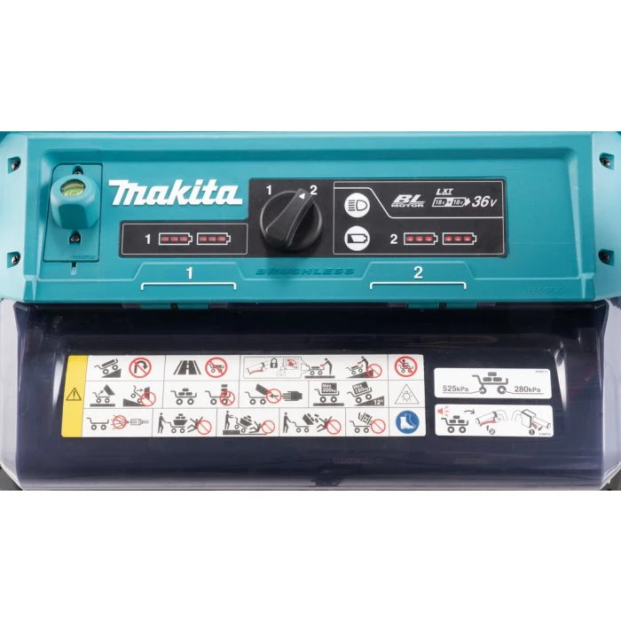 Makita DCU605Z 2x18 V Kruiwagen Met Laadbak 8 Makita DCU605Z 2x18 V Kruiwagen Met Laadbak - Afbeelding 6
