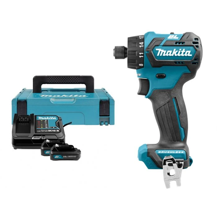 Makita DF032DSAJ 12 V Max Boor-/schroefmachine 9 Makita DF032DSAJ 12 V Max Boor-/schroefmachine - Afbeelding 7