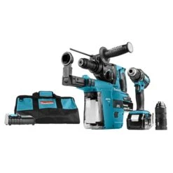 Makita DLX2168TW 18 V Combiset Voor Schroeven En Boren In Hout En Beton -Sideal Standard Winkel dlx2168tv