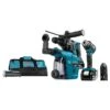 Makita DLX2168TW 18 V Combiset Voor Schroeven En Boren In Hout En Beton 2 Makita DLX2168TW 18 V Combiset Voor Schroeven En Boren In Hout En Beton -Sideal Standard Winkel dlx2168tw a2r0 s100