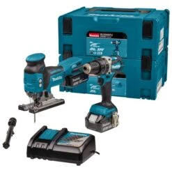 Makita DLX2355TJ 18 V Combiset Voor Boor- En Schroefwerk En Zagen -Sideal Standard Winkel dlx2355tj c2r0 s100 1