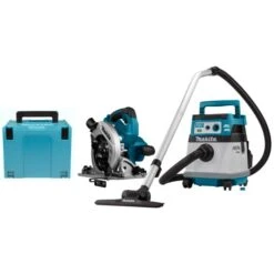 Makita DLX2382UX1 2x18 V AWS Combiset Voor Zagen (190mm) En Stofzuigen -Sideal Standard Winkel dlx2382ux1 c1n0 s101