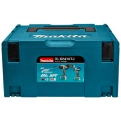 Makita DLX2418TJ 18 V Combiset Voor Zwaardere (klop)boor- En (slag)schroefklussen -Sideal Standard Winkel dlx2418tj c1c0