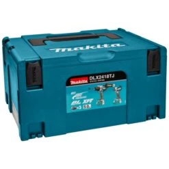 Makita DLX2418TJ 18 V Combiset Voor Zwaardere (klop)boor- En (slag)schroefklussen -Sideal Standard Winkel dlx2418tj c1l0