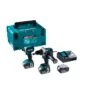Makita DLX2418TJ 18 V Combiset Voor Zwaardere (klop)boor- En (slag)schroefklussen