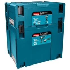 Makita DLX3155TJ 18 V Combiset Boren, (slag)schroeven En Slijpen 21 Makita DLX3155TJ 18 V Combiset Boren, (slag)schroeven En Slijpen -Sideal Standard Winkel dlx3155tj c1l0