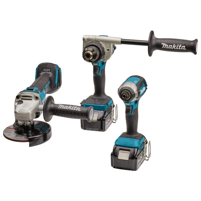 Makita DLX3155TJ 18 V Combiset Boren, (slag)schroeven En Slijpen 10 Makita DLX3155TJ 18 V Combiset Boren, (slag)schroeven En Slijpen - Afbeelding 8