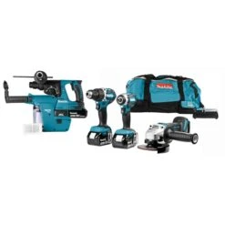 Makita DLX4103W 18 V Combiset Voor Allround Boor-, Schroef- En Slijpwerk -Sideal Standard Winkel dlx4103v