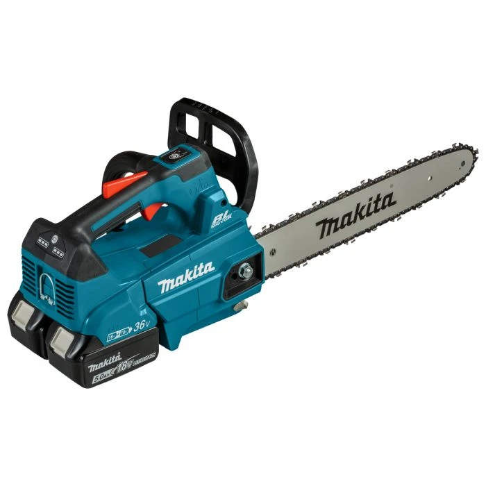 Makita DUC356PT2 LXT 2x18 V Tophandle Kettingzaag 35 Cm 3 Makita DUC356PT2 LXT 2x18 V Tophandle Kettingzaag 35 Cm