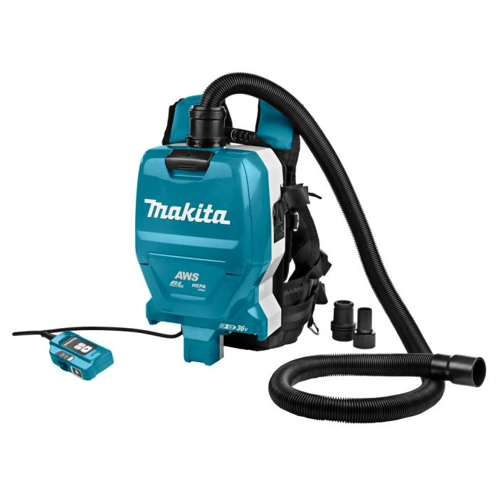 Makita DVC265ZXU 2x18 V Rugstofzuiger 3 Makita DVC265ZXU 2x18 V Rugstofzuiger