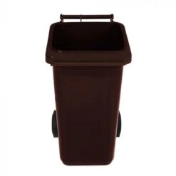 Container - Kliko 120 Liter Bruin -Sideal Standard Winkel kliko bruin open