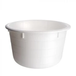 Kreuwel Plastics Almelo BV. Speciekuip 85 Liter. 'zwaar Model' Wit