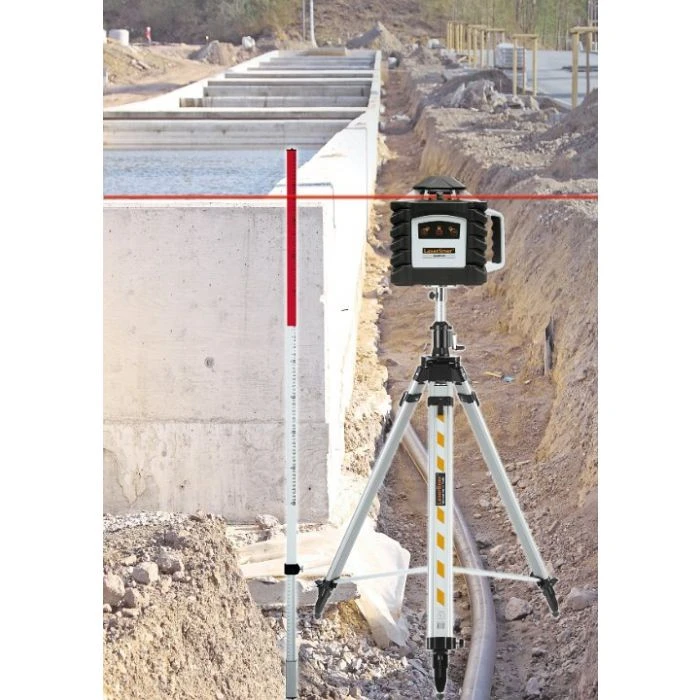 Laserliner Quadrum 410 S Set Met Spindelstatief 260 Cm En Fleximeetlat 6 Laserliner Quadrum 410 S Set Met Spindelstatief 260 Cm En Fleximeetlat - Afbeelding 4