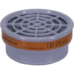 DELTAPLUS SET VAN 2 FILTERPATRONEN A2 VOOR HALFGELAATSMASKER M6200-JUPITER OF M6400-JUPITER