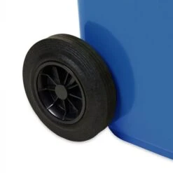 Container - Kliko 120 Liter Blauw -Sideal Standard Winkel mini container blauw wiel2