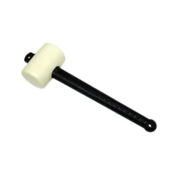 HET MELKMEISJE Rubber Tegelhamer, Wit, Vlekvrij 55mm.