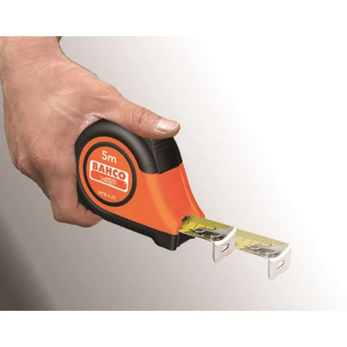 BAHCO 5M ROLMETER 25MM MAGNETISCH 3 BAHCO 5M ROLMETER 25MM MAGNETISCH - Afbeelding 2