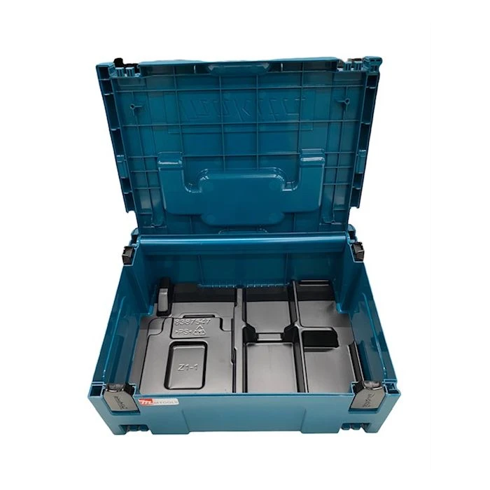 Makita Opberg-Mbox2 Tbv 1x Acculader / Max 4 Accu's 3 Makita Opberg-Mbox2 Tbv 1x Acculader / Max 4 Accu's