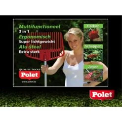 Polet Poly-Hark 18T Ergo-Light / Alu D-Steel -Sideal Standard Winkel polyhark