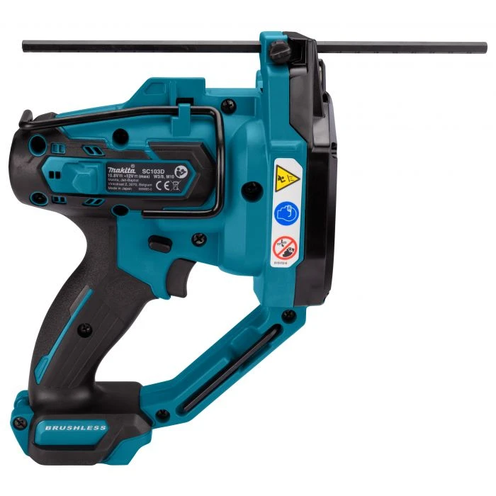 Makita SC103DZJ 12 V Max Draadeindschaar 18 Makita SC103DZJ 12 V Max Draadeindschaar - Afbeelding 16
