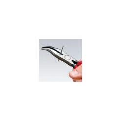 Knipex® 2626200 Telefoontang Gebogen + Zijsnijder VDE 200 Mm -Sideal Standard Winkel toepassing gebogen puntbektang 1 2