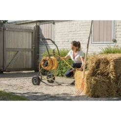 Makita Polet Metalen Slangenwagen, Slangenhaspel, 730095 -Sideal Standard Winkel tuinslang020