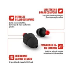 Makita WorkSafe- Alpine ® - Klus Oordoppen - 1 Paar (23 DB) -Sideal Standard Winkel worksafe klus oordopjes details alpine hearing protection